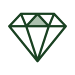 Diamant vert sapin Digitalstone